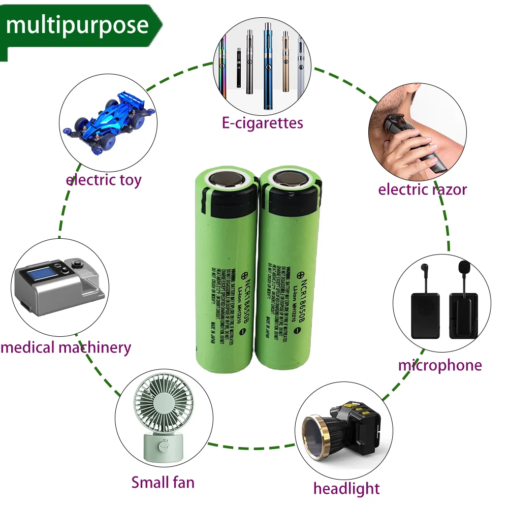 Batería de litio recargable NCR18650B 34B, juguete eléctrico, linterna de maquinaria médica, Original, 3,7, 18650 mAh, 3400 V, novedad