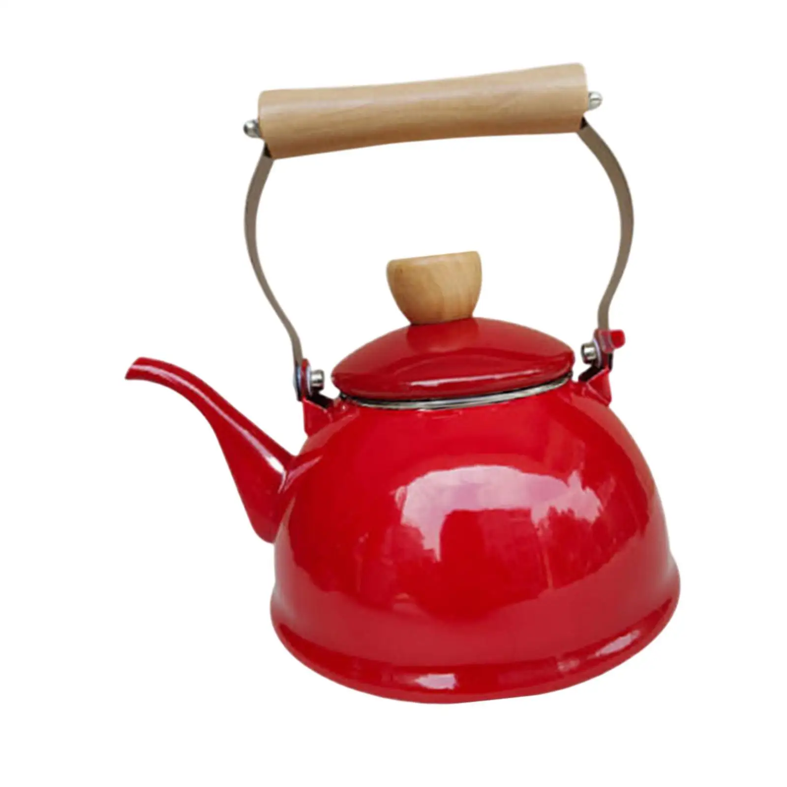 Enameled Tea Kettle, 1.4L Dispenser for Cold Drinks And Outdoor Activities