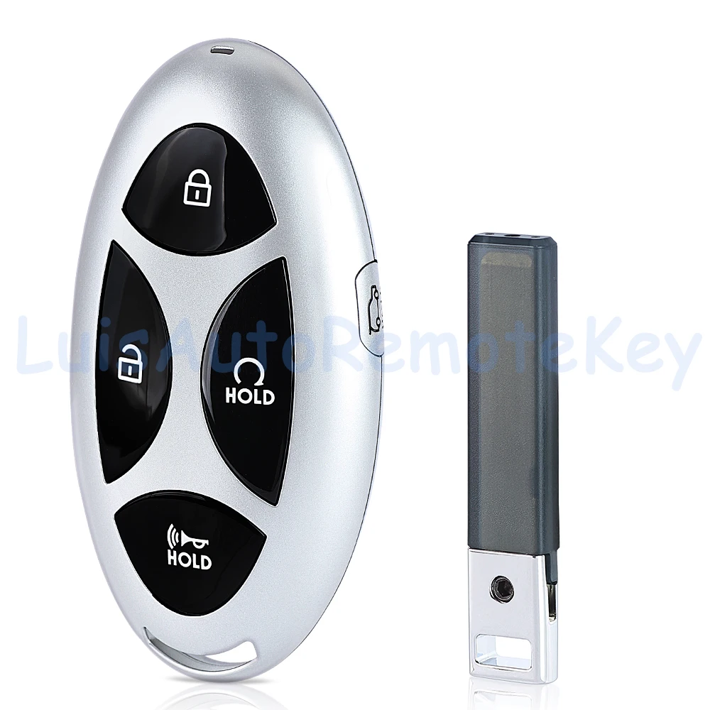 New 4+1 Buttons Smart Remote Car Key Fob 433MHz 4A Chip for Hyundai Sonata P/N: 95440-L1510, Santa Fe MX5 2023 P/N: 95440-P6040