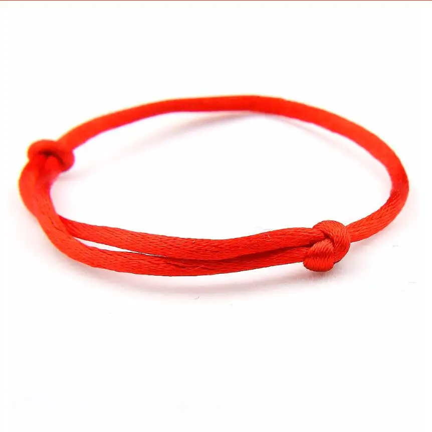 10 Pcs /lot Kabbalah Red String Bracelets Lucky Adjustable Rope Success Against Evil Eye Women Men Jewelry 2024 New in