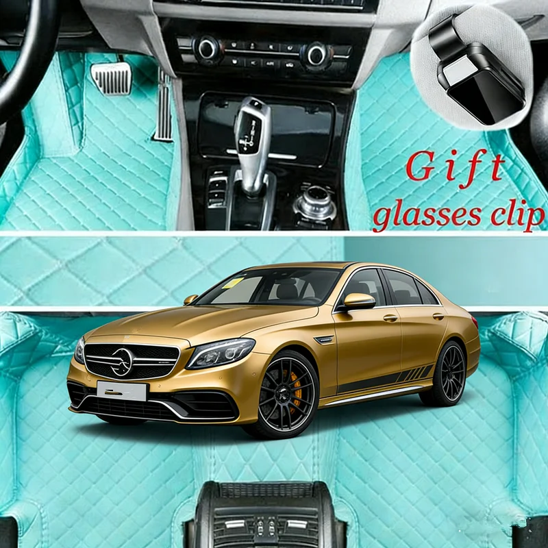 

Custom For Mercedes E-Class AMG E53 E63 Luxury Waterproof Car Floor Mats Car Accessories Carpets Covers Left /Right Hand Drive