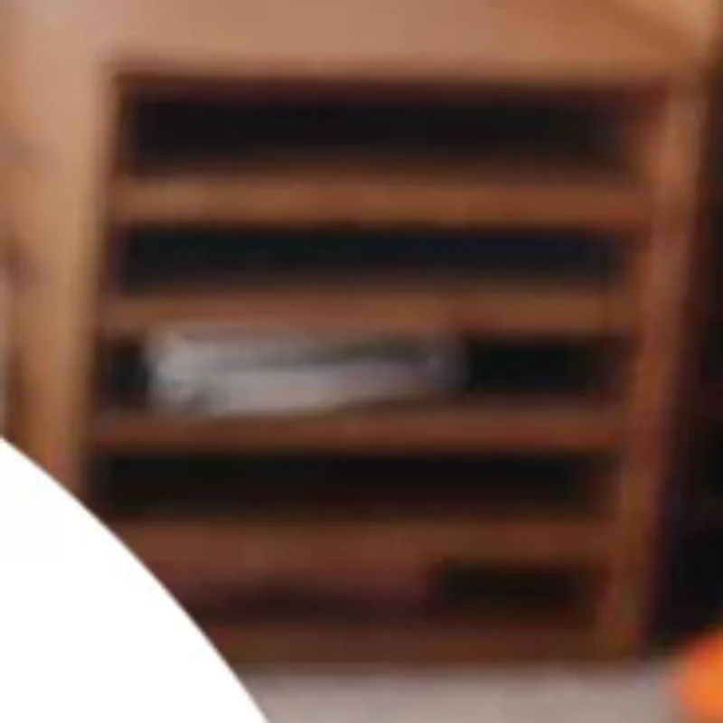 1/12 Dollhouse Mini Wooden Storage Basket Dollhouse Simulation Furniture Model Dolls House Micro Scene Decor Accessories