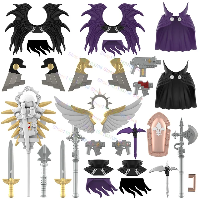 MY621-MY625 MOC blocs de construction Mini figurine d'action assemblage scène jouets fête d'anniversaire cadeau pour les enfants DY106