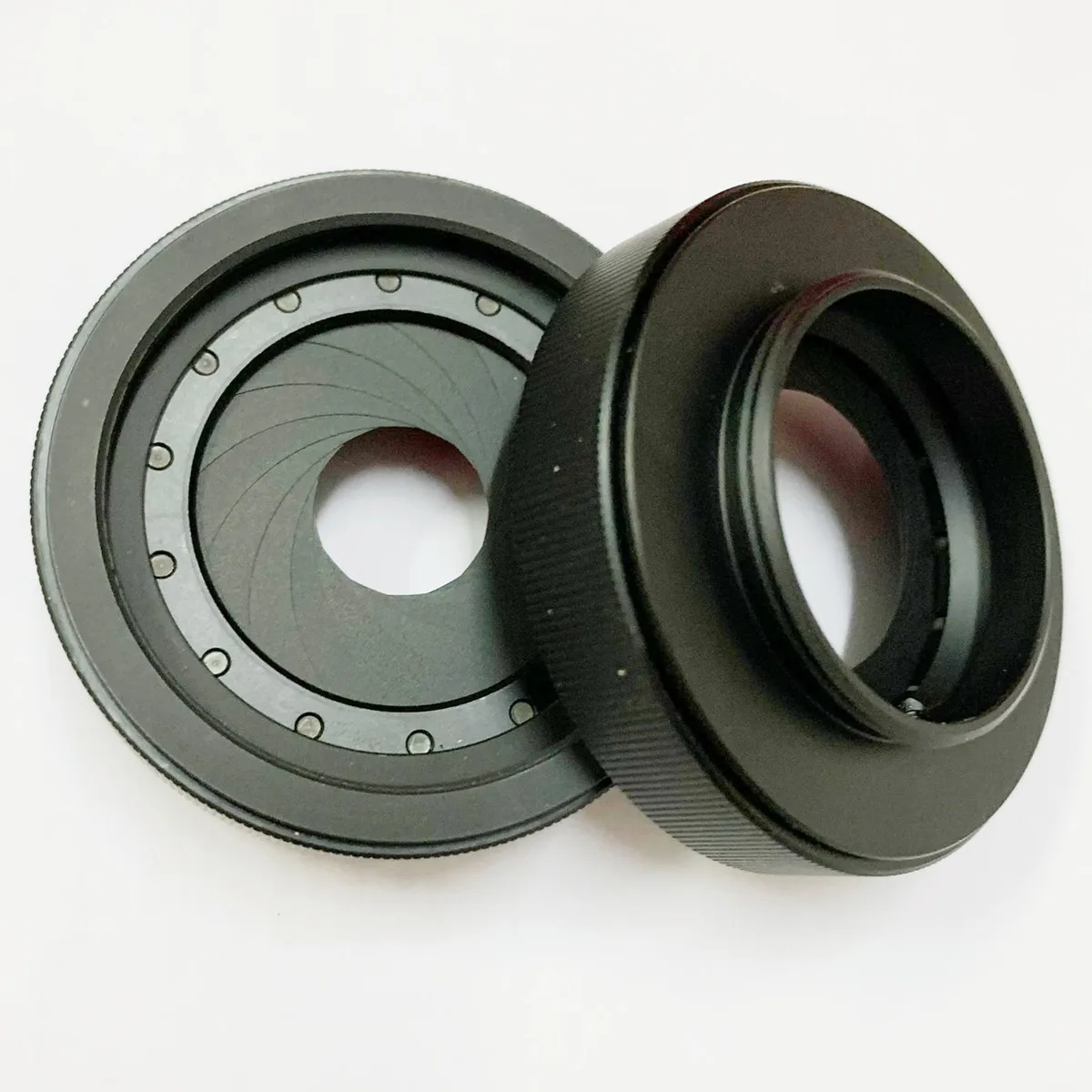 Imagem -04 - Abertura Ajustável 1.526 mm Iris Diafragma M30 para M37 Câmera Lente Módulo Faça Você Mesmo Retrofit Adaptador Anel