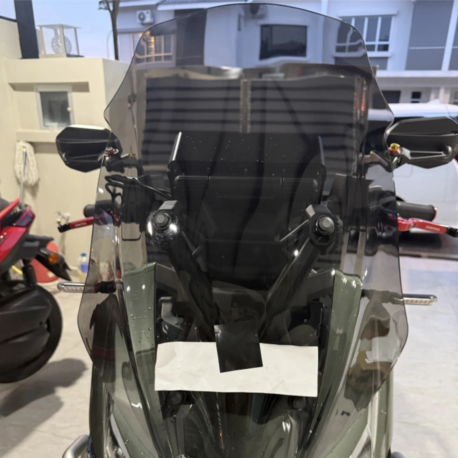For ZONTES 368G 368 G Motorcycle Modding Windshield Windscreen Heightened and Modified Transparent Front Glass Wind Deflectors