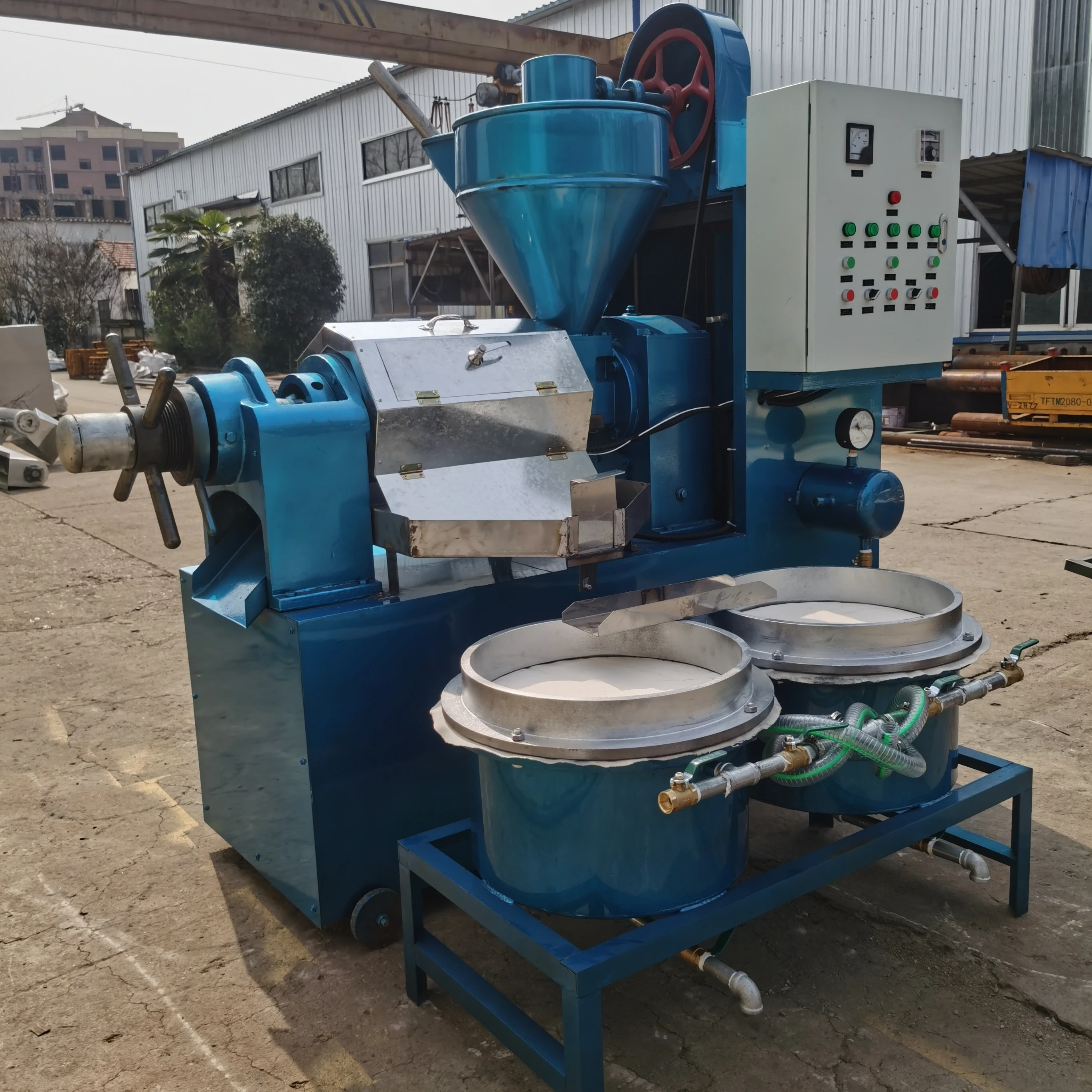 100-150KG/H Coconut Oil Press Machine Copra Oil Pressing Machinery For Olive Soybean Walnut Oil Making