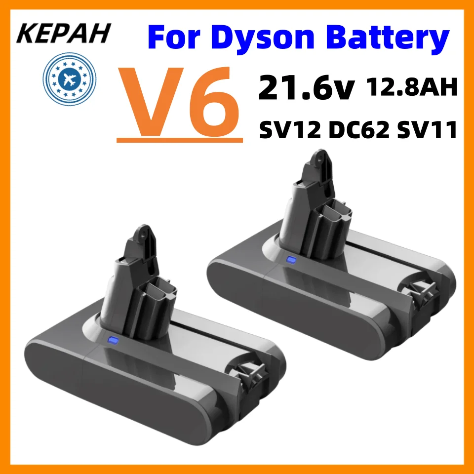 21.6V Replacement Battery-Compatible For Dyson V6 DC58 DC59 DC61 DC62 DC72 DC74 Animal Motorhead SV03 SV04 SV05 SV06 SV07 SV09