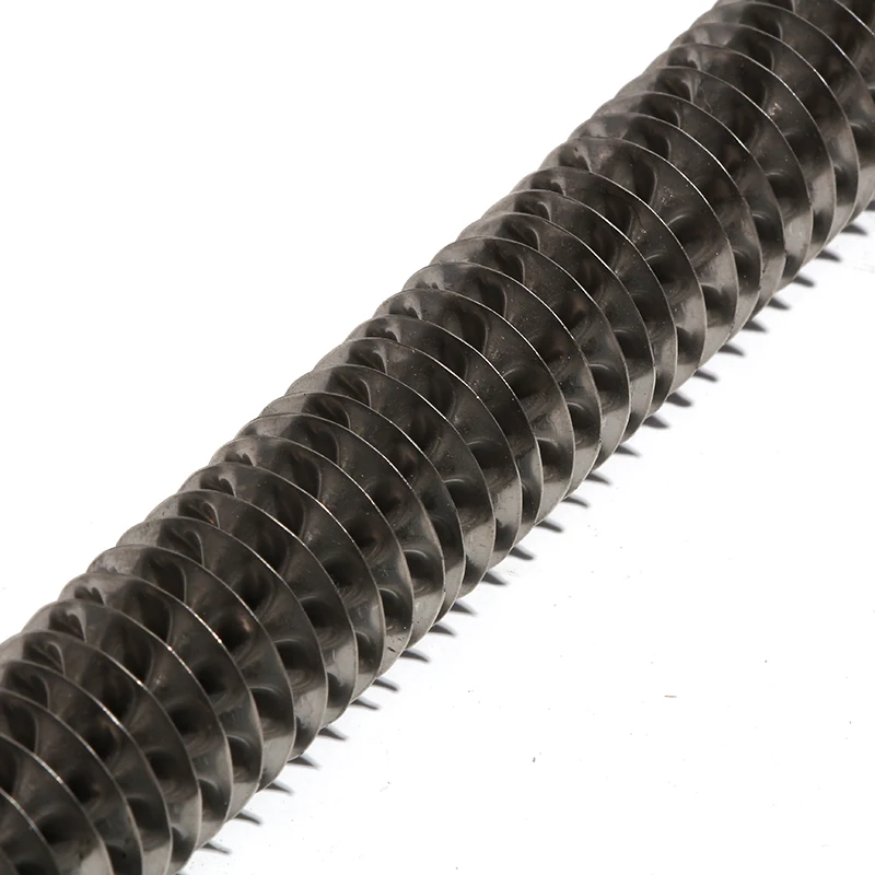 LUJINXUN M16/M18 304 SUS مستقيم أنبوبي الزعانف سخان 220 فولت سخان فرن كهربائي عنصر تسخين الهواء الساخن 300/400/500/600 واط