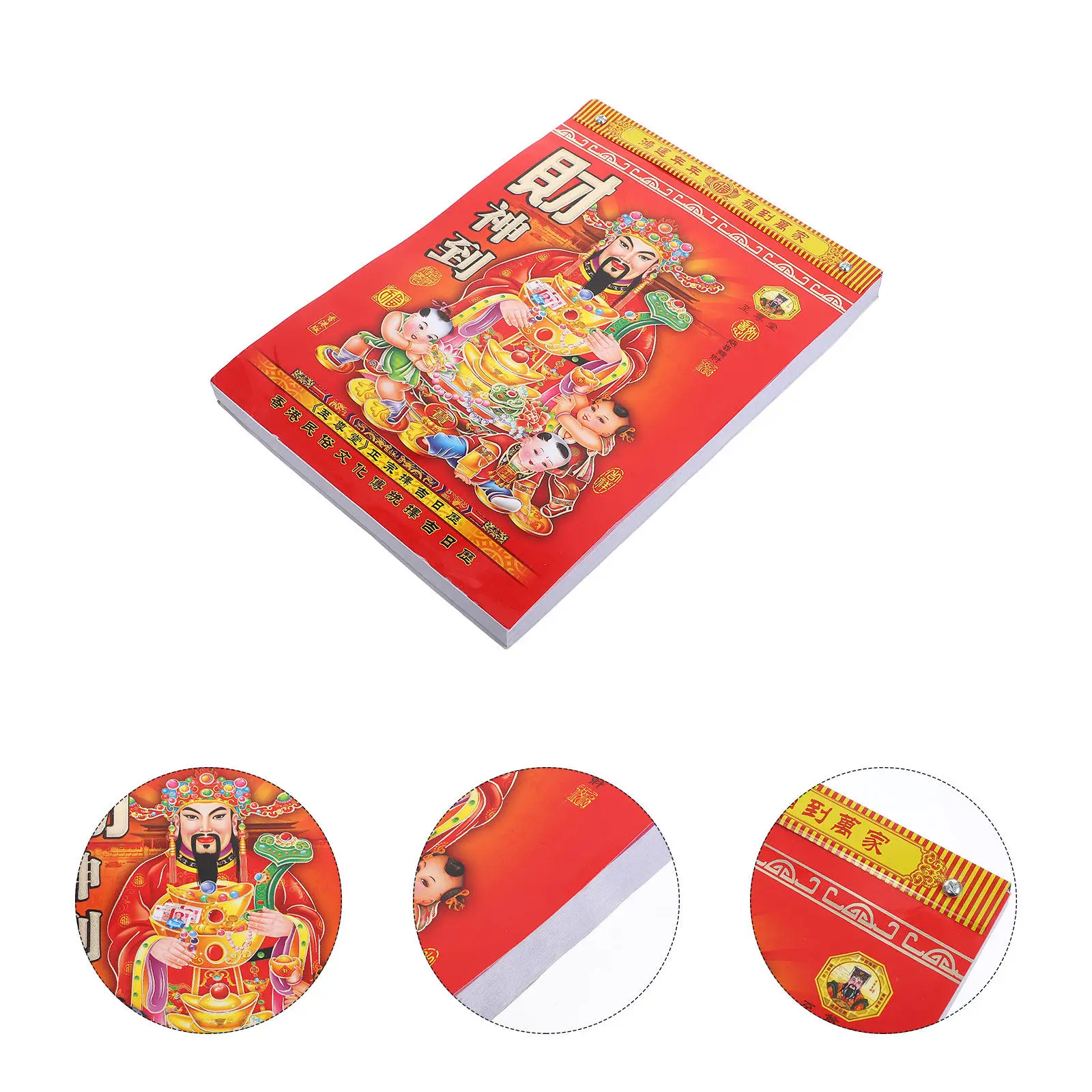 

2026 Chinese Lunar Calendar Tear Off Wall Hanging Year of The Horse Traditional Daily Planner with Solar Terms Festivals