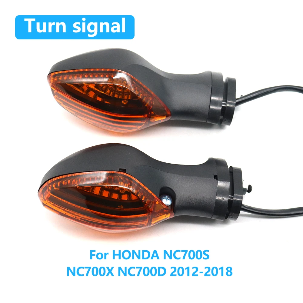 

For HONDA NC700S NC700X NC700D NC 700S 700X 700D 2012-2018 2017 2016 2015 Motorcycle LED Rear Front Turn Signal Light Indicator
