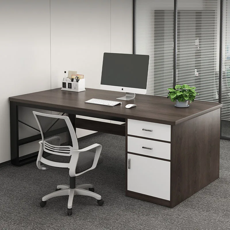 

Reception Executive Office Desk Decoration Nordic Modern Conference Office Desk Design Wooden Meuble Bureau Trendy Furniture