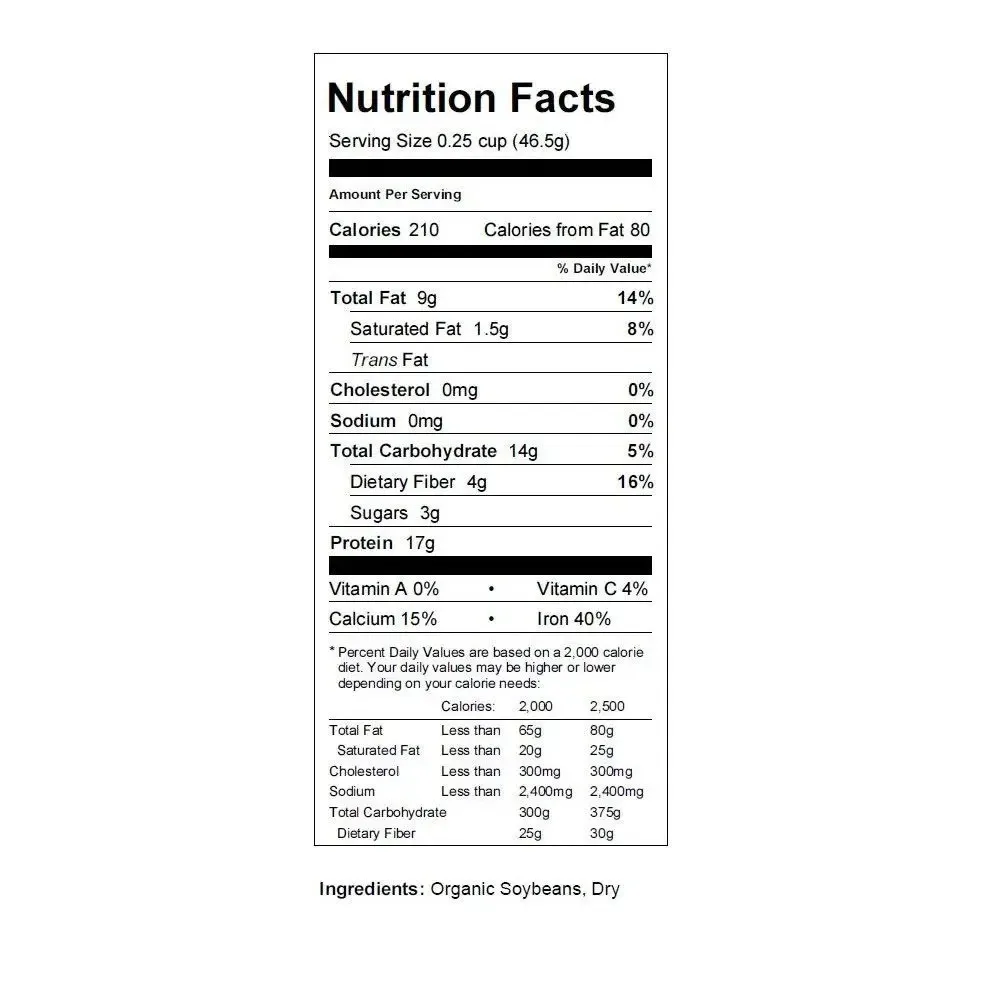 Test link, the product is for testing purposes only - for testing purposes only, not for actual use. No delivery upon placing aCertiied Organic Dried Yellow Soybeans - 30 Lb - Perect or Use in a Soy M image 5