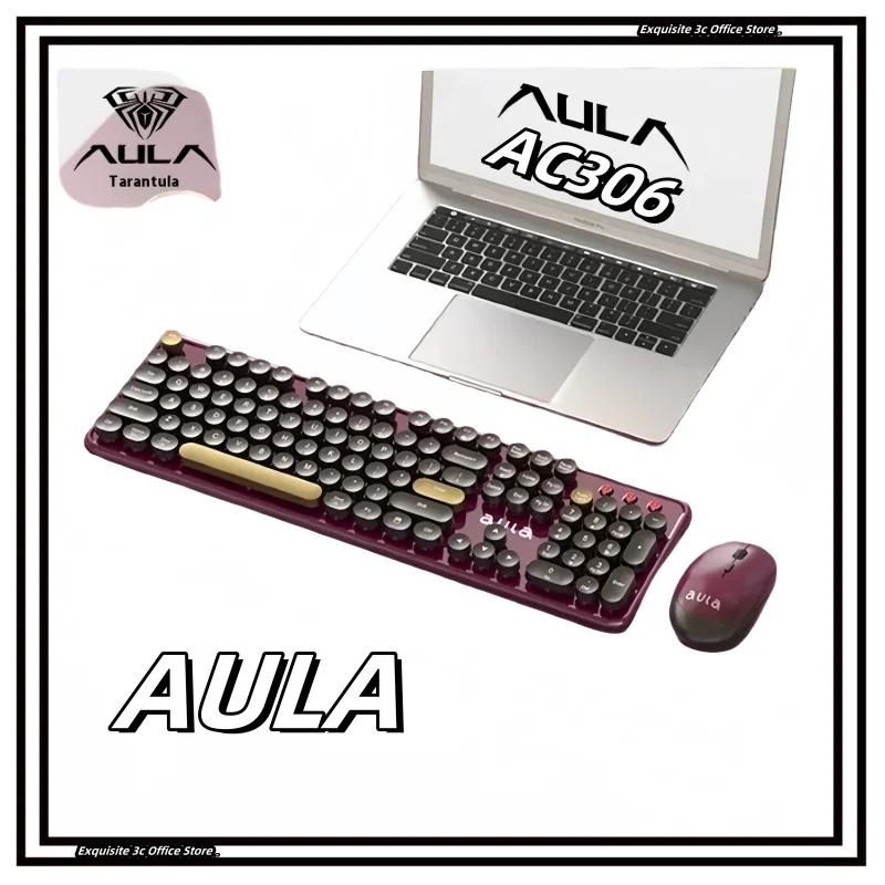 

Клавиатура игровая беспроводная, 104 клавиш, USB Type-C, 1600 DPI