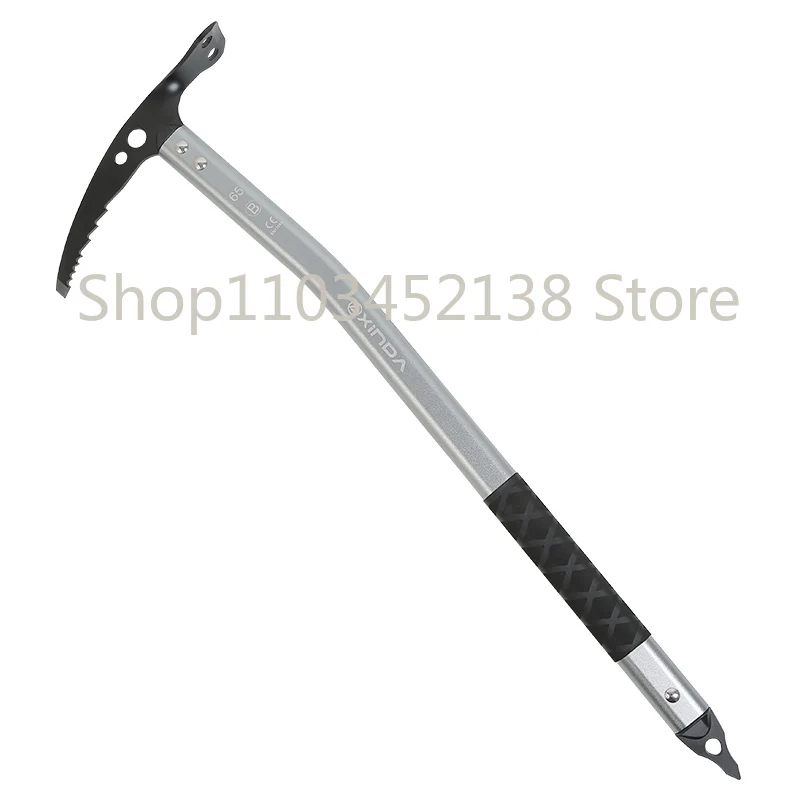 

multifunctional stainless steel big ice axe climbing ice breaking ice axe walking mountaineering pickaxe yang pickaxe