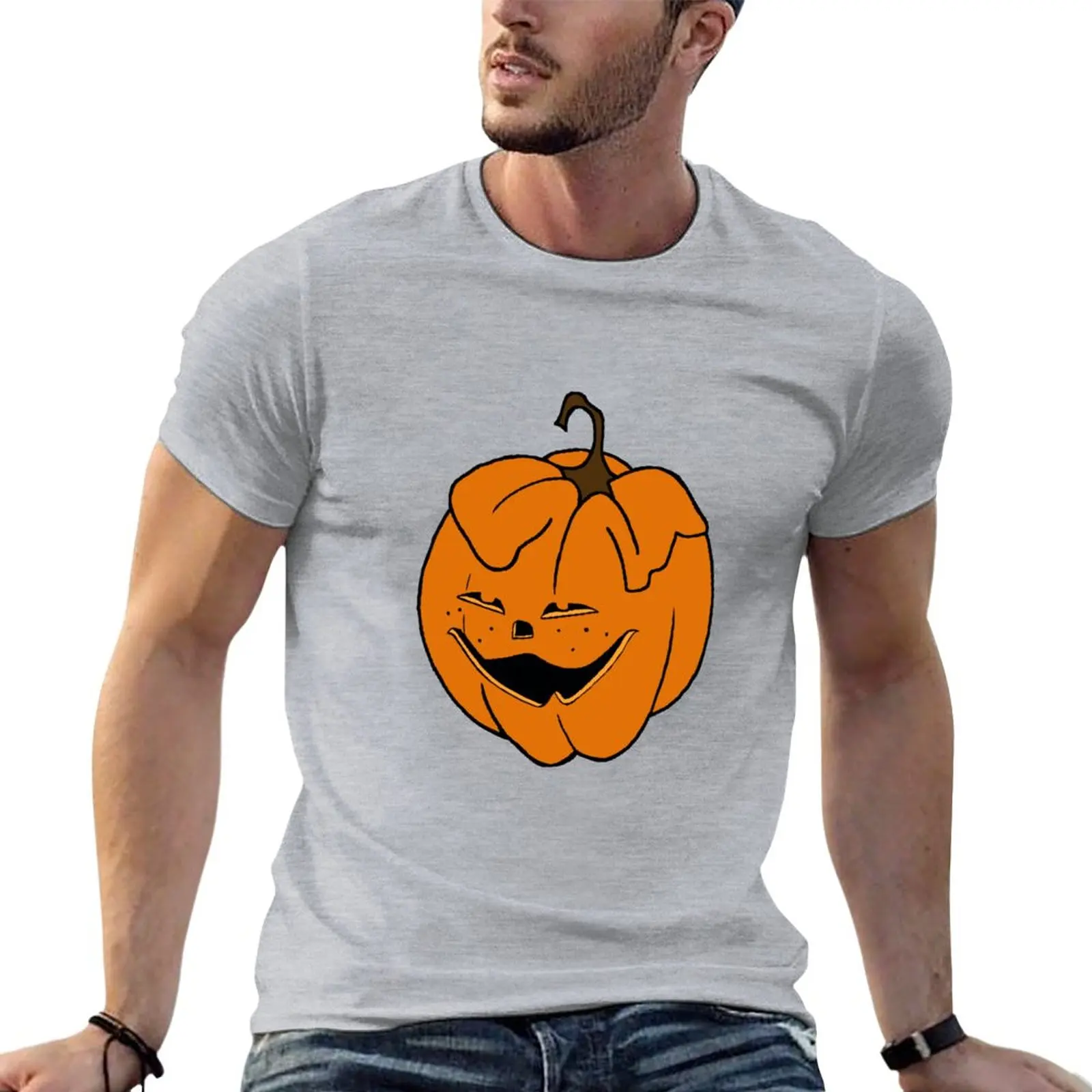 

Pip's Pumpkin T-Shirt new edition customs design your own Men's cotton t-shirt