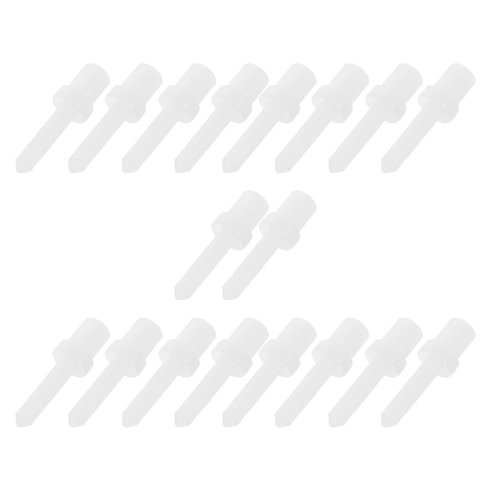 

20Pcs Curtain Accessories Pom Blind Slat Pins for Window Treatments Repair Replacement Parts Easy Install Universal Fitting