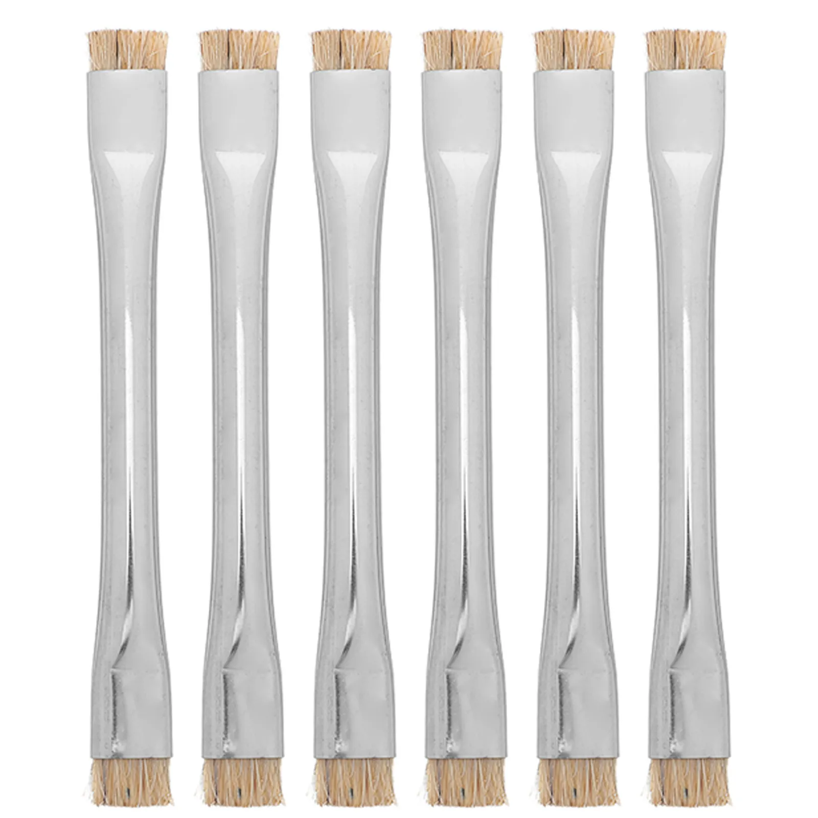6Pcs Anti-Static Esd Brush Double-Ended Motherboard Cleaning Brush Hard Wire Stiff Bristles Pcb Repair Tool Phone Computer Dust
