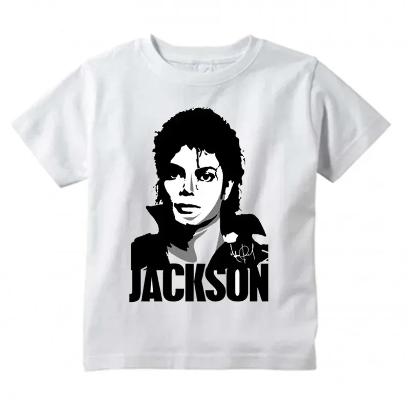 Michael Jackson Graphic Printed Tshirt Harajuku Rock Fashion Casual Short Sleeve Crew Neck Plus Size T Shirt Women