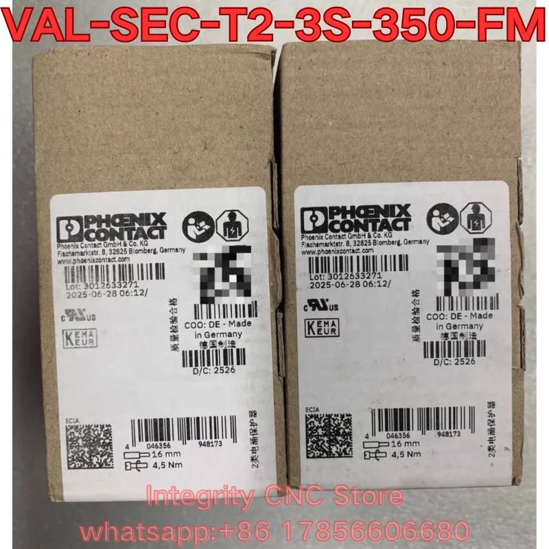 New VAL-SEC-T2-3S-350-FM surge protector