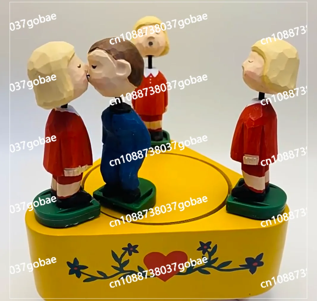 scum scum bluetooth music box kiss music box creative gift music player
