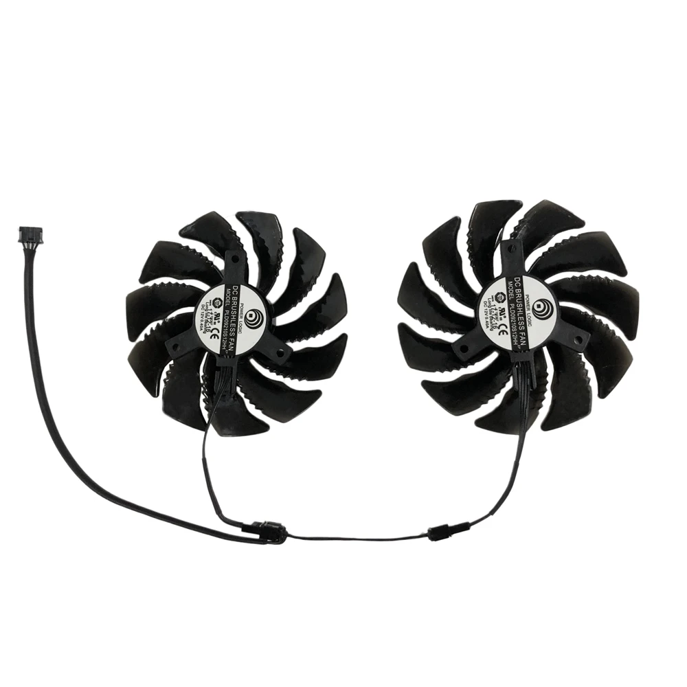 2 Teile/satz PLD09210S12HH, GPU Kühler Fan,GPU Grafikkarte Fan,Für GIGABYTE RX 570 AORUS,Für GIGABYTE RX 580 AORUS,Für GIGABYTE GTX1060 G1 Gaming,Für GIGABYTE GTX1050 G1 Gaming