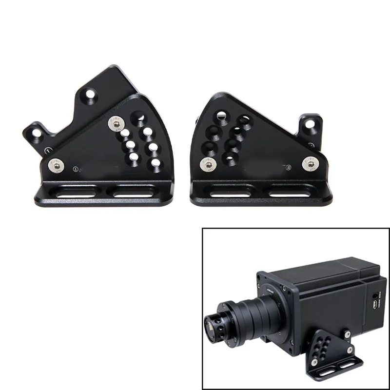 Suporte de Montagem em Forma de l Suporte de Corte a Laser para Simagic Alpha Mini Servo Direct Drive Base Racing