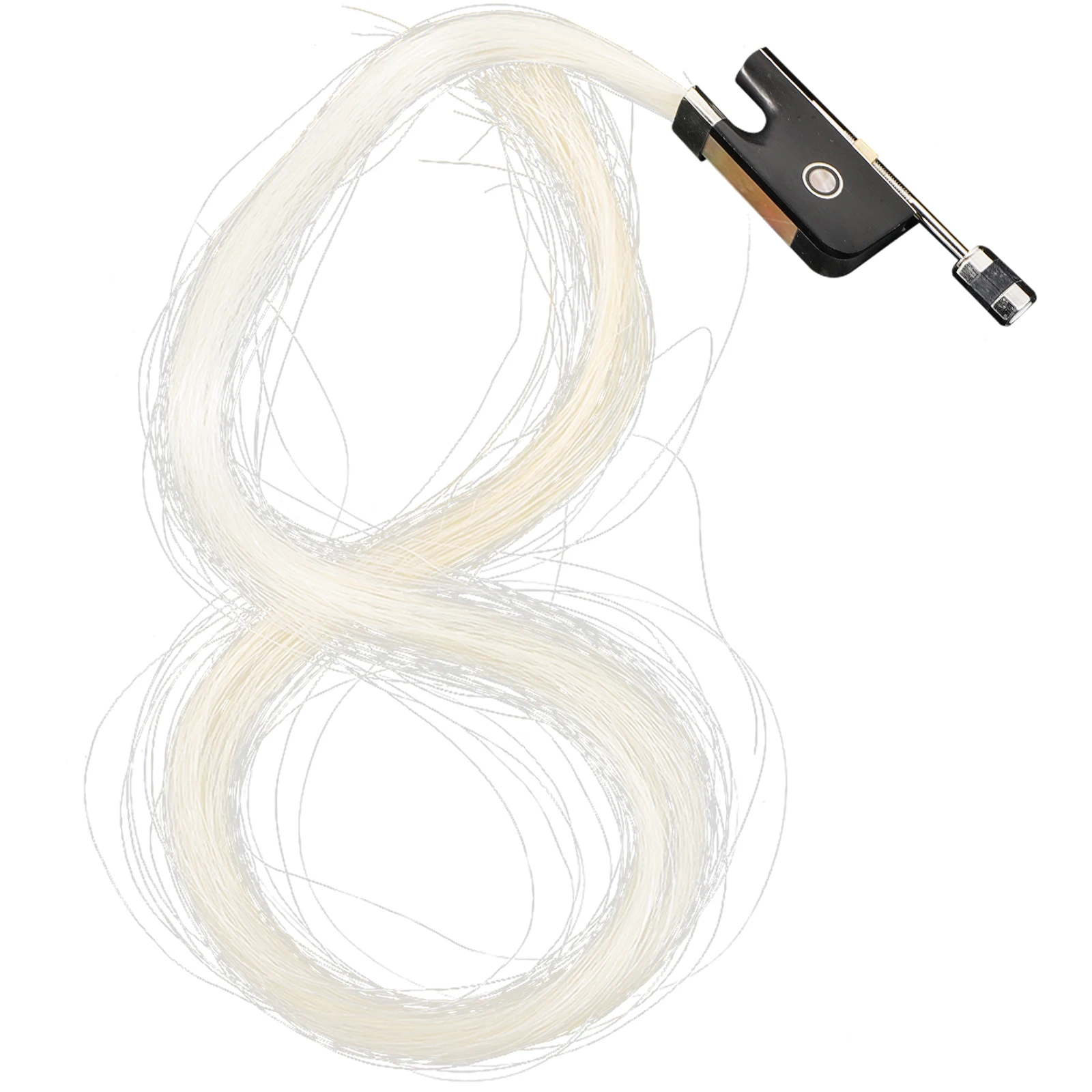 

Violin Hair for Accessories Component Horsehair Supply Wood Replacement