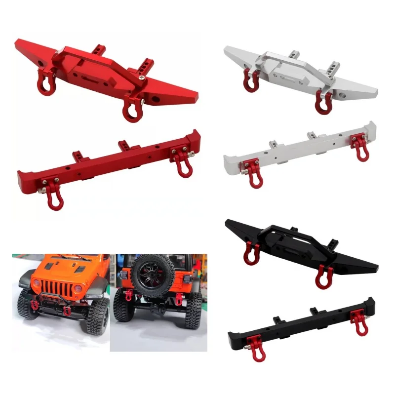 

Metal Upgrade Front and Rear Bumper Guard Bumper RC Car Parts For MN 1/12 MN128