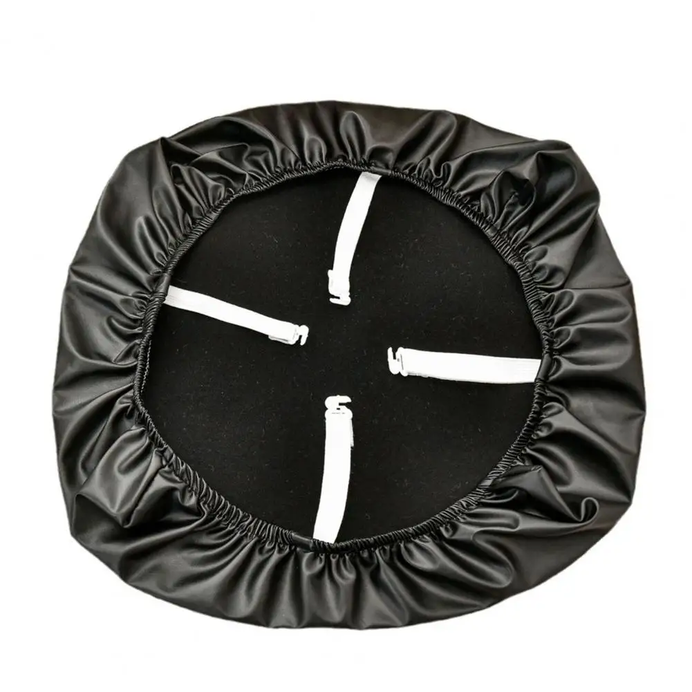 Elastic Chair Cover Waterproof Elastic Faux Leather Seat Cover with Heat Insulation Scratch resistant Chair for Home