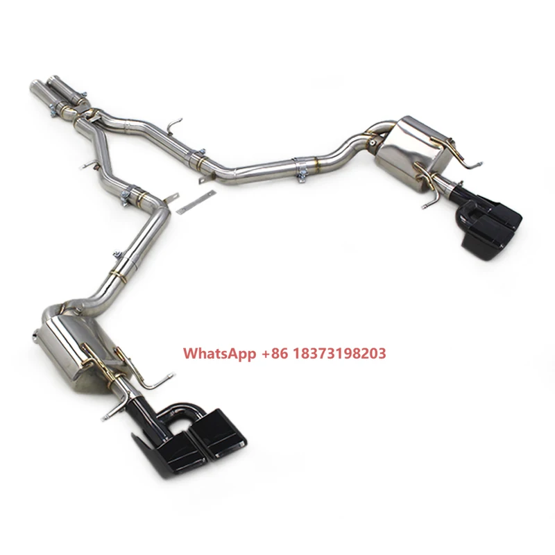 

OBM Catback Exhaust for CLS63 AMG 2007-2017 Performance Valved Stainless Steel Muffler Valve Exhaust Systems
