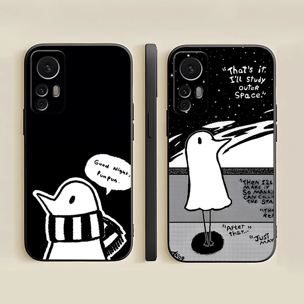 Oyasumi Punpun Phone Case For Xiaomi 14 13 12 11T Lite Ultra Redmi Note 13 12 10 Pro POCO F4 F5 X5 Pro Back Cover