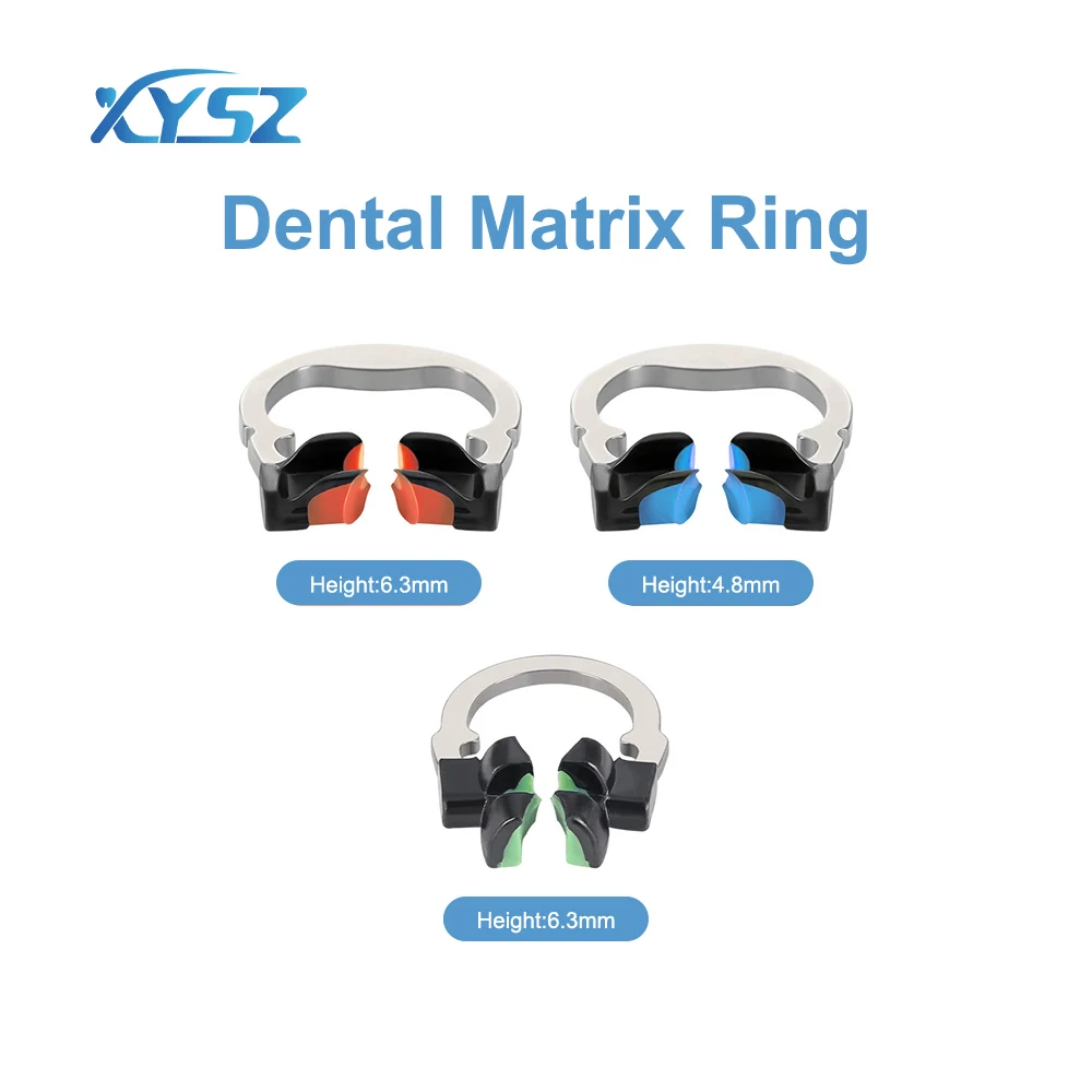 XYSZ Dental Sectional Matrix System Set Dental Matrices Clip Ring Matrix Bands Dental Wedges Plastic Dentistry Instrument Tool