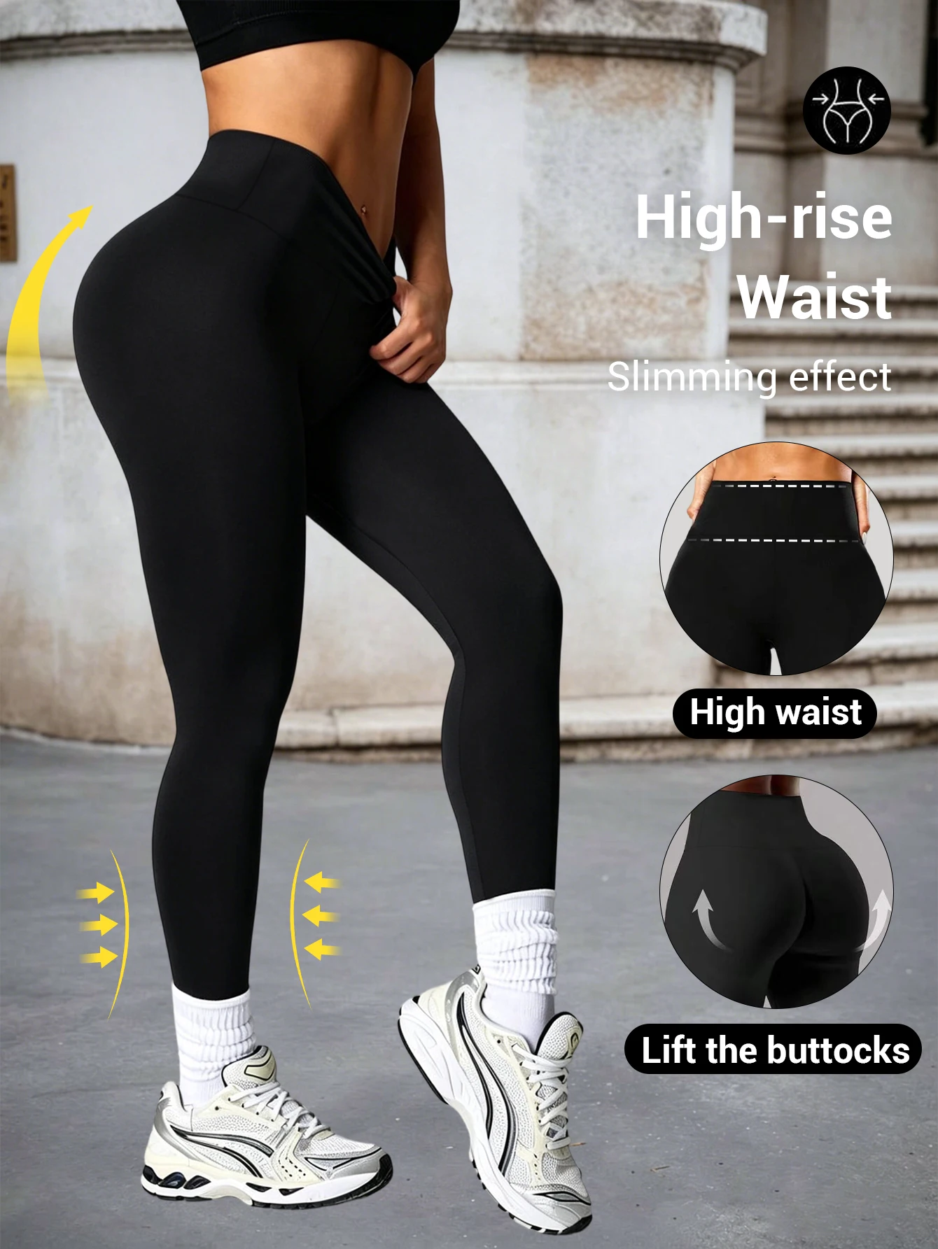 Thumbnail 3 - #13 Low Price Womens Stretch Leggings Deals