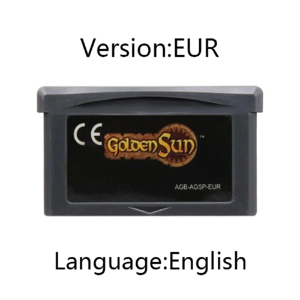 Cartuccia di gioco GBA serie Golden Sun scheda Console per videogiochi a 32 Bit Golden Sun l\'età persa per GBA NDS