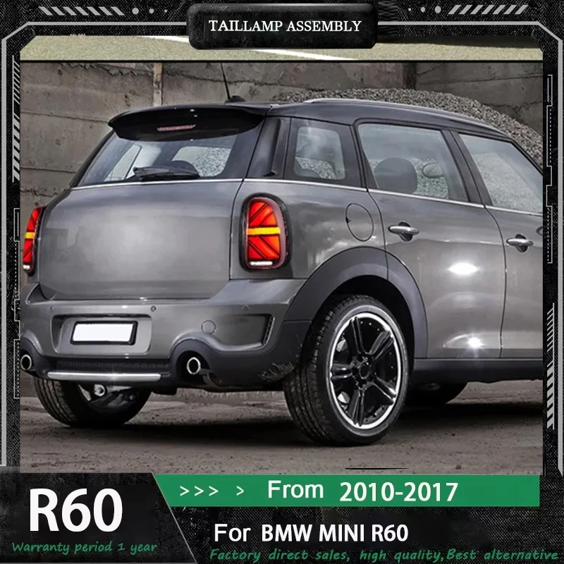 

Автомобильные светодиодные задние фонари для BMW Mini Cooper R60 Countryman 2010 2011 2012-2017 для BMW Mini R60 Задний светодиодный фонарь Plug and Play