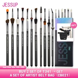 Jessup Augen Make-up Pinsel Set, profession elle Make-up Pinsel, synthetische Augen mischung Pinsel Lidschatten Pinsel Augenbrauen Falten Shader t341