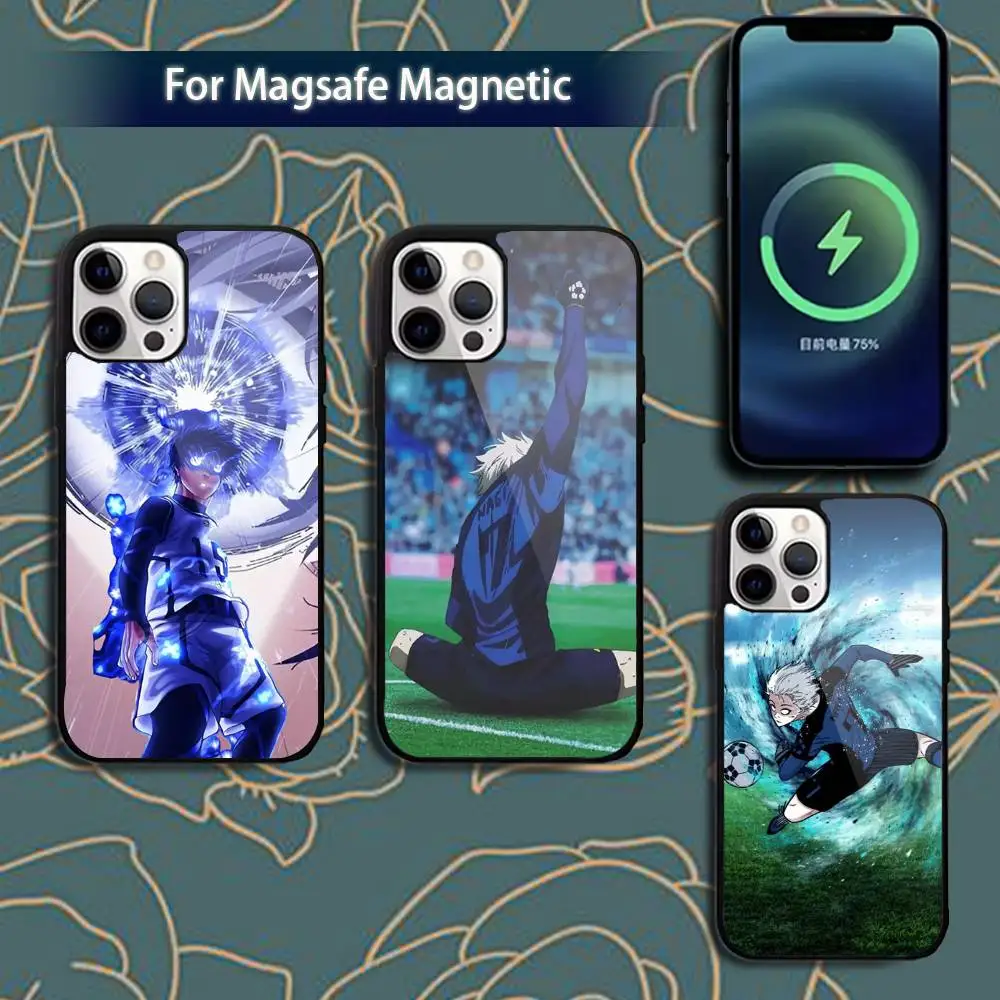 

Чехол для телефона B-Blue L-Lock-ES для iPhone 16,15,14,13,12,11, Pro, Max, Plus, Mini, Magsafe, Магнитный чехол для беспроводной зарядки