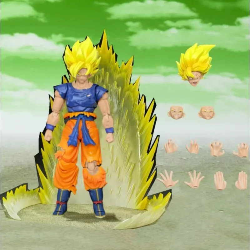 

Demoniacal Fit Dragon Ball Z Action Figure SHF Super Saiyan Son Goku Anime Figure Collectible Model Fury Awakening Toys Gifts