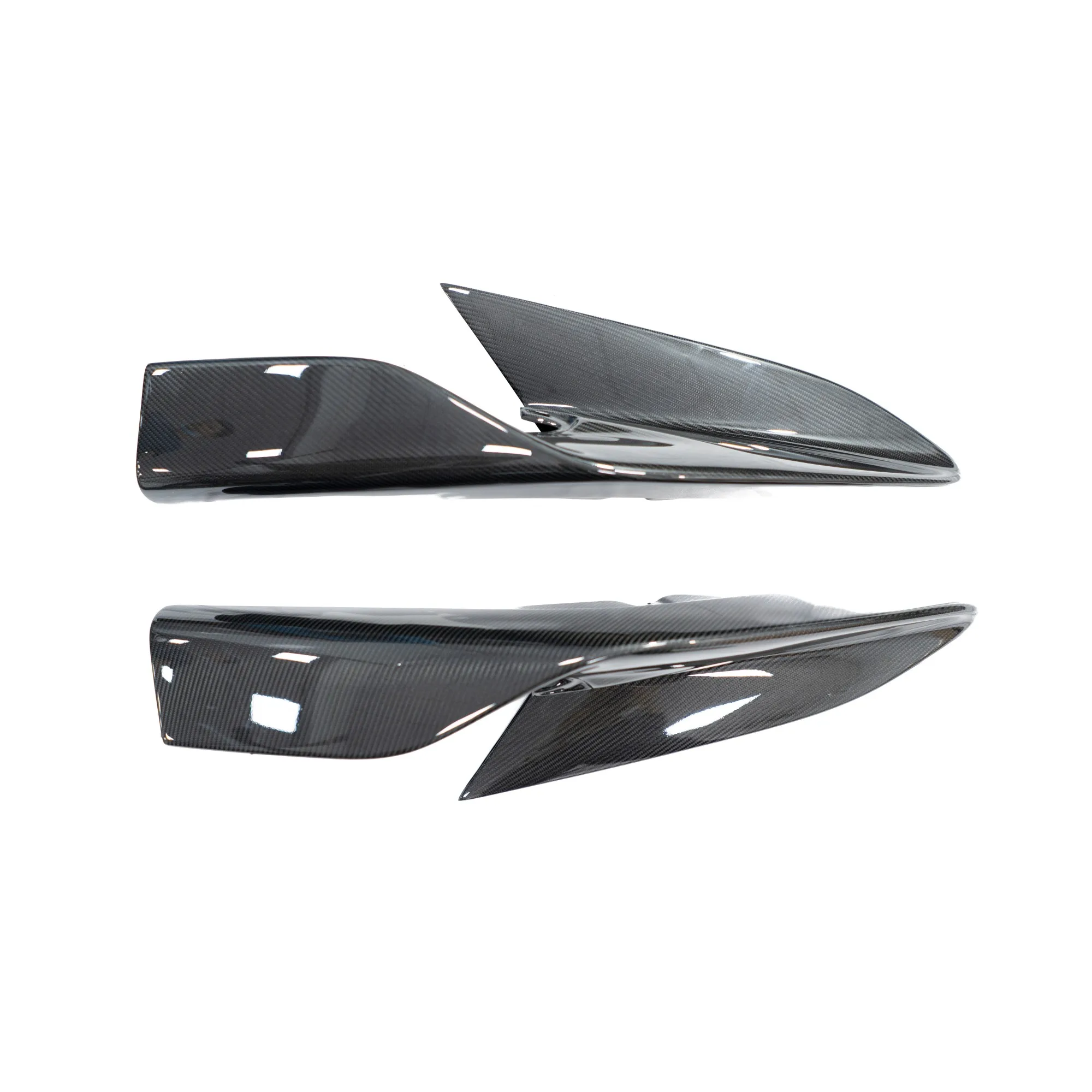

Top selling car front bumper decorative blade suitable for McLaren 540c 570s 570gt 600lt carbon fiber front decorative blade