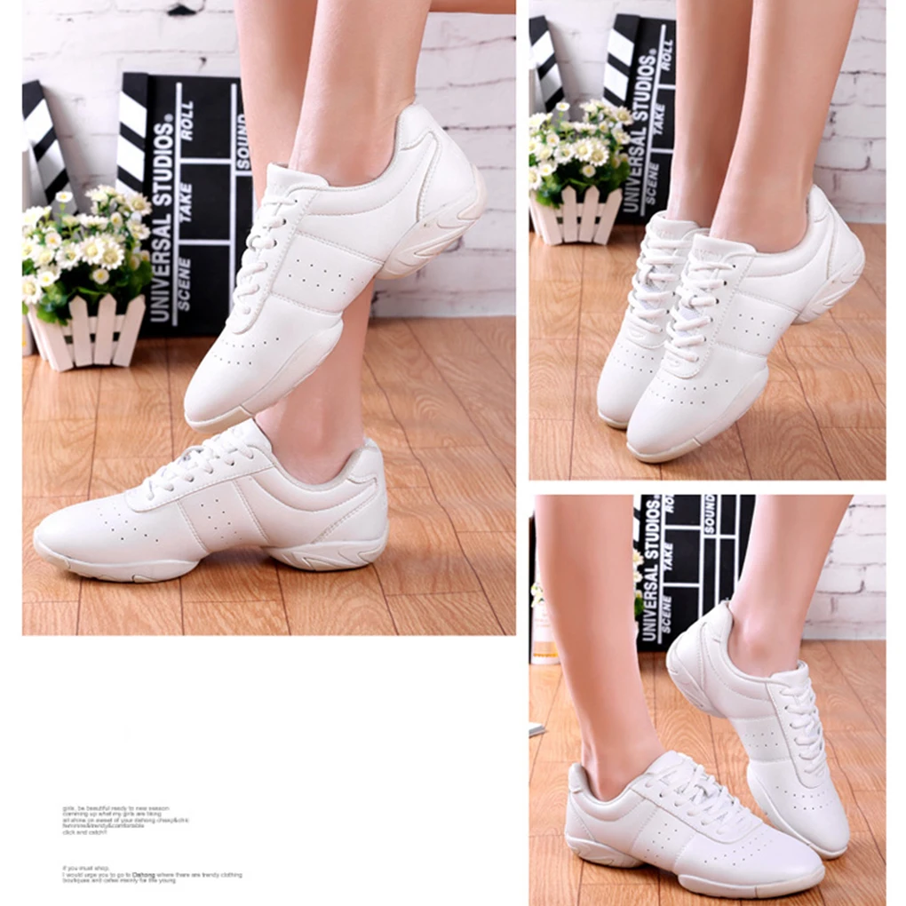 Zapatos de baile con cordones para mujer, transpirables y ligeros de goma, para gimnasio y entrenamiento deportivo, color negro 43