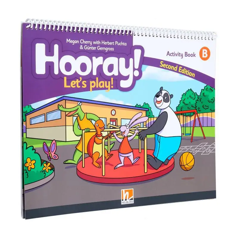 Hooray Lets Play 2nd Ed Activity Book  Level B Herbert Puchta HELBLING Publishing House 9783990892756 Book