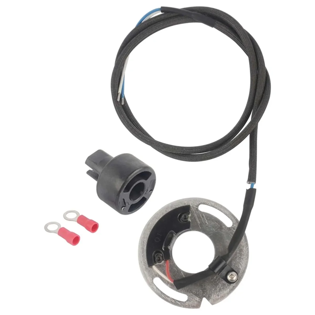 

# 46H модуль зажигания мотоцикла, комплект катушек двойного зажигания с электронной системой зажигания DS6-1 для Harley, металл + пластик