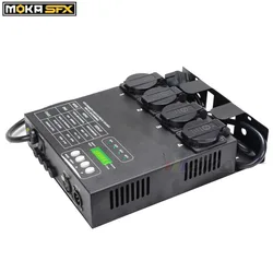 멀티 스위치 팩 컴팩트 DMX 조광기 팩, 무대 LED 조명 기구, 16 내장 조명 프로그램, 4CH 스위처, 4 채널