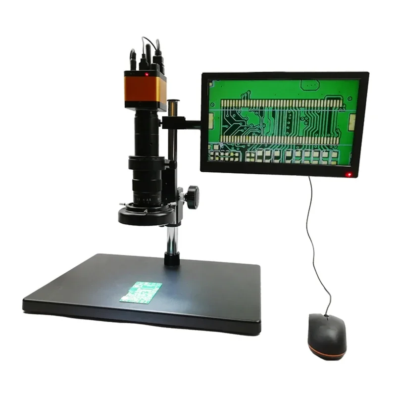 2MP 1/2 inch Image Sensor 1080P60 HD MI Video Microscope For Industrial Inspection Industrial Camera VMS2M35-MW+B101B