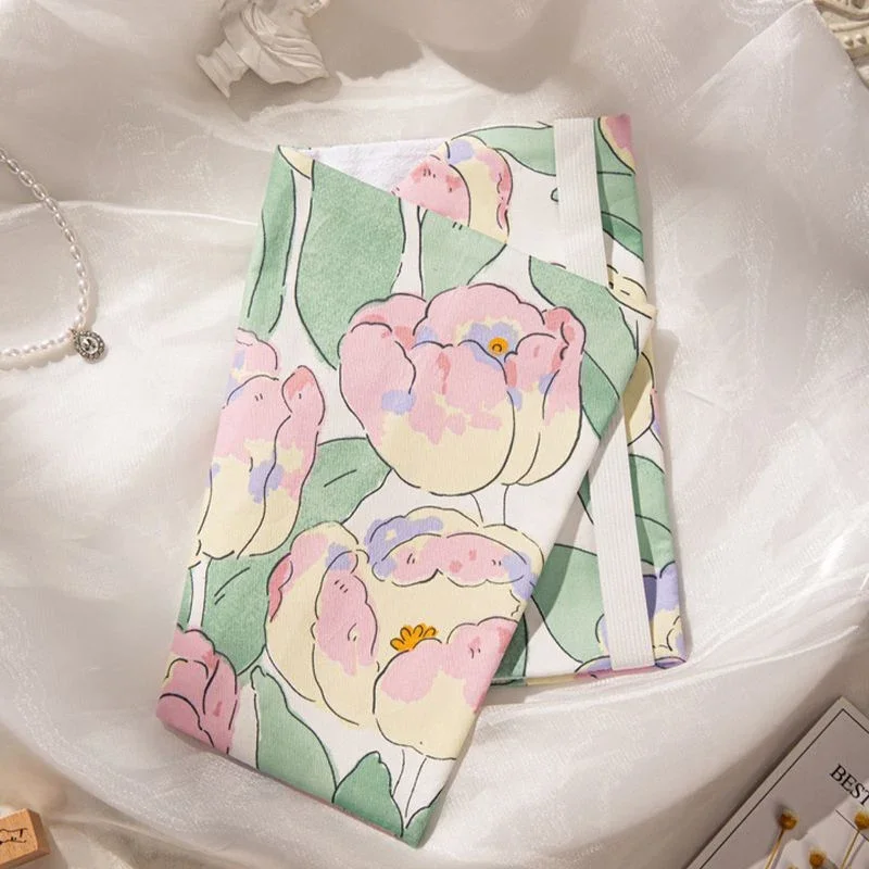 Fromthenon Fabric Notebook Cover Planner Case Cover Protective Shell Journal Cover Protector Office Stationery Supplies