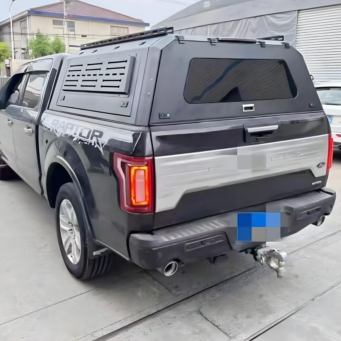 Custom Waterproof Steel  Canopy CamperPickup  Hardtop Topper Truck Canopy  for Tundra Rocco Tacoma