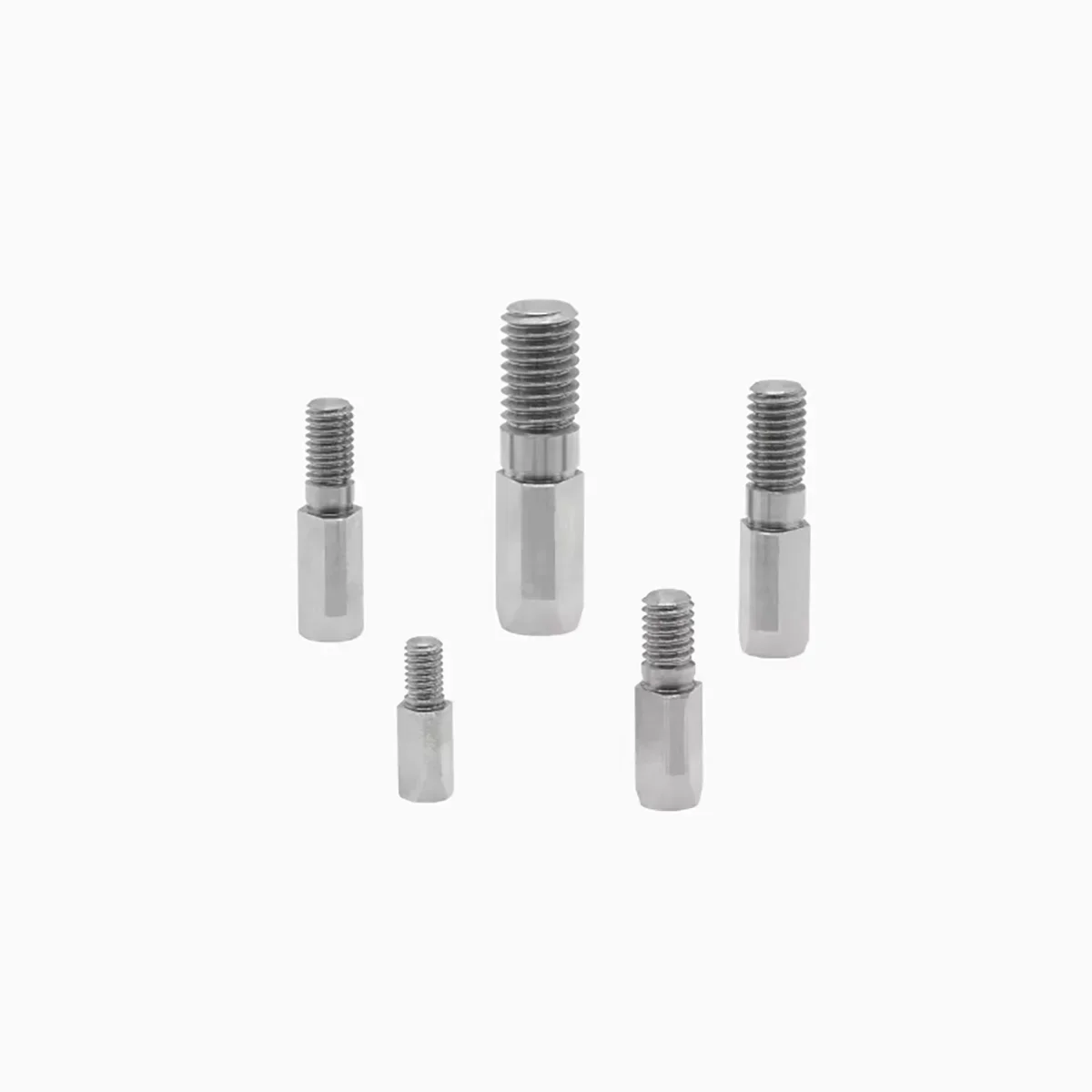 Diamond Positioning Pin / Multi Ribbed Large Head Cone Angle External Thread Positioning Pin M3M4M5M6M8