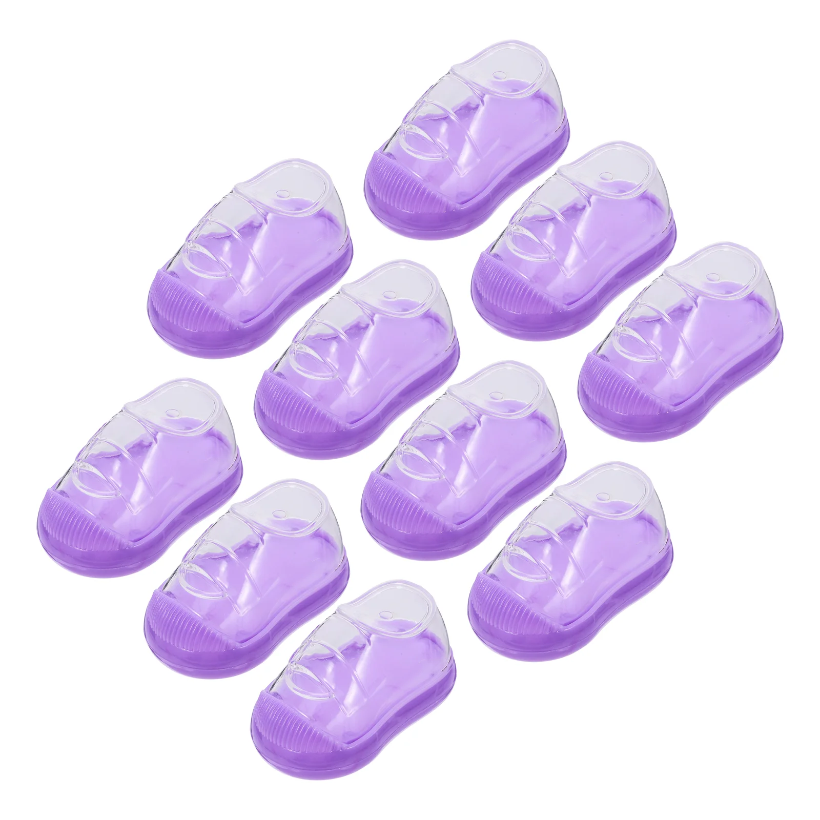 10 Pcs Candy Box Baby Shower Boxes Party Favor Wedding Jar Booties Containers Plastic Girl Mini Bottles