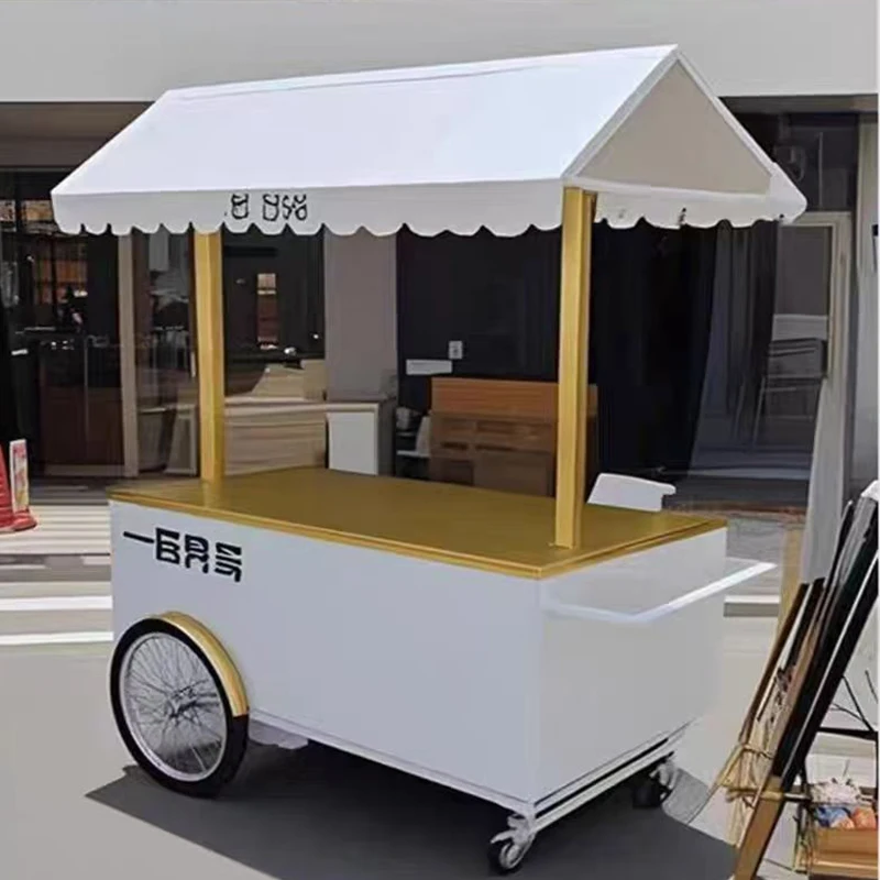 

Outdoor stall trolley multi-functional activity vehicle