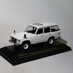 Diecast 1:43 Scale Toyota Land Cruiser 60 Series 1982 Simulation Alloy Car Model Static Display Collectible Toy Gift Souvenir